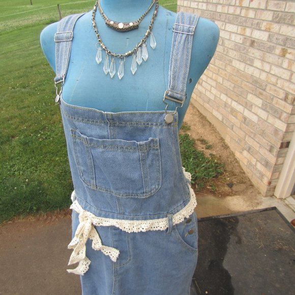 bib jean dress x large - Picture 5 of 8